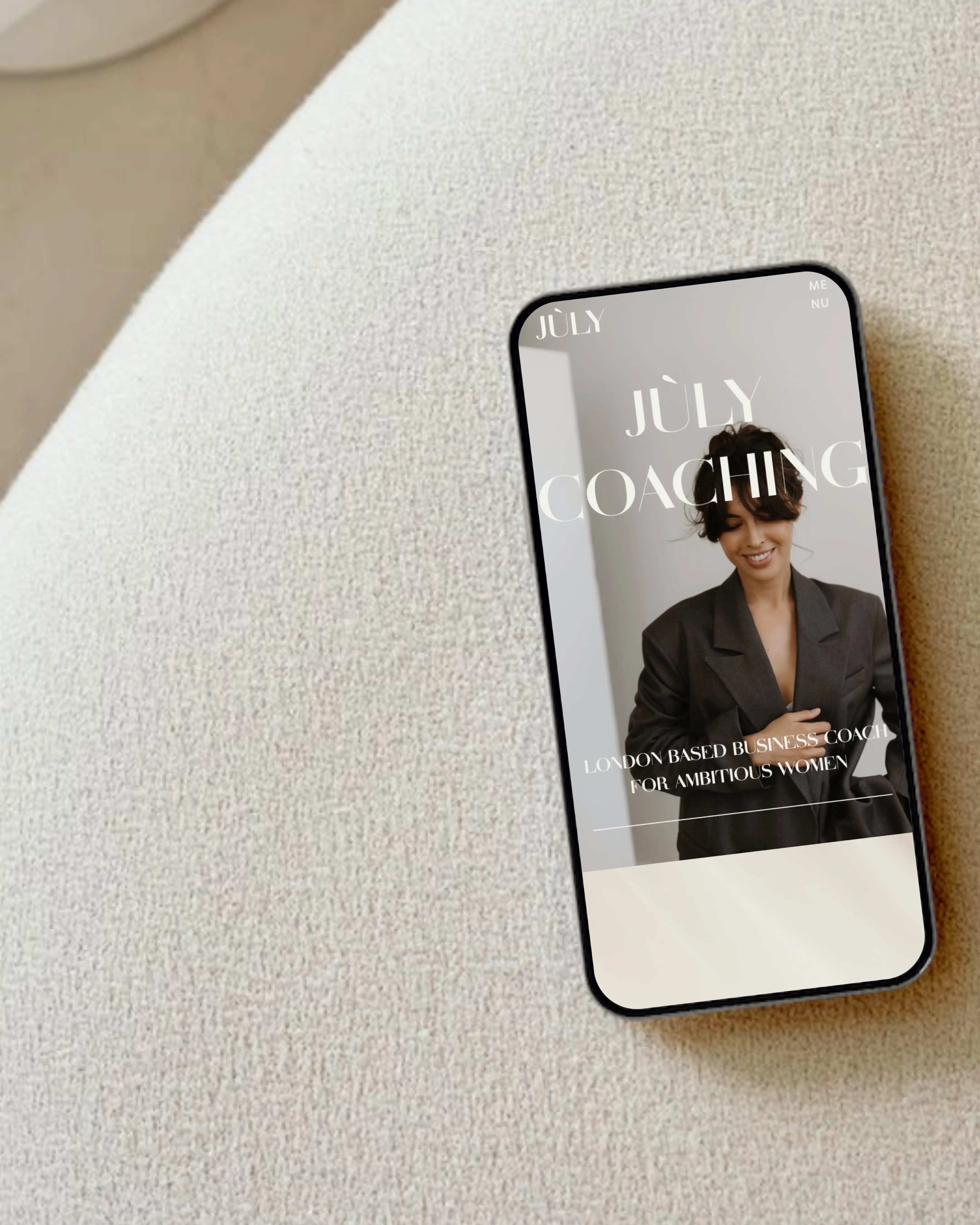 Trendy and editorial Showit website template for coaches and online course creators – modern, customizable layout ideal for creative portfolios and branding showcases
