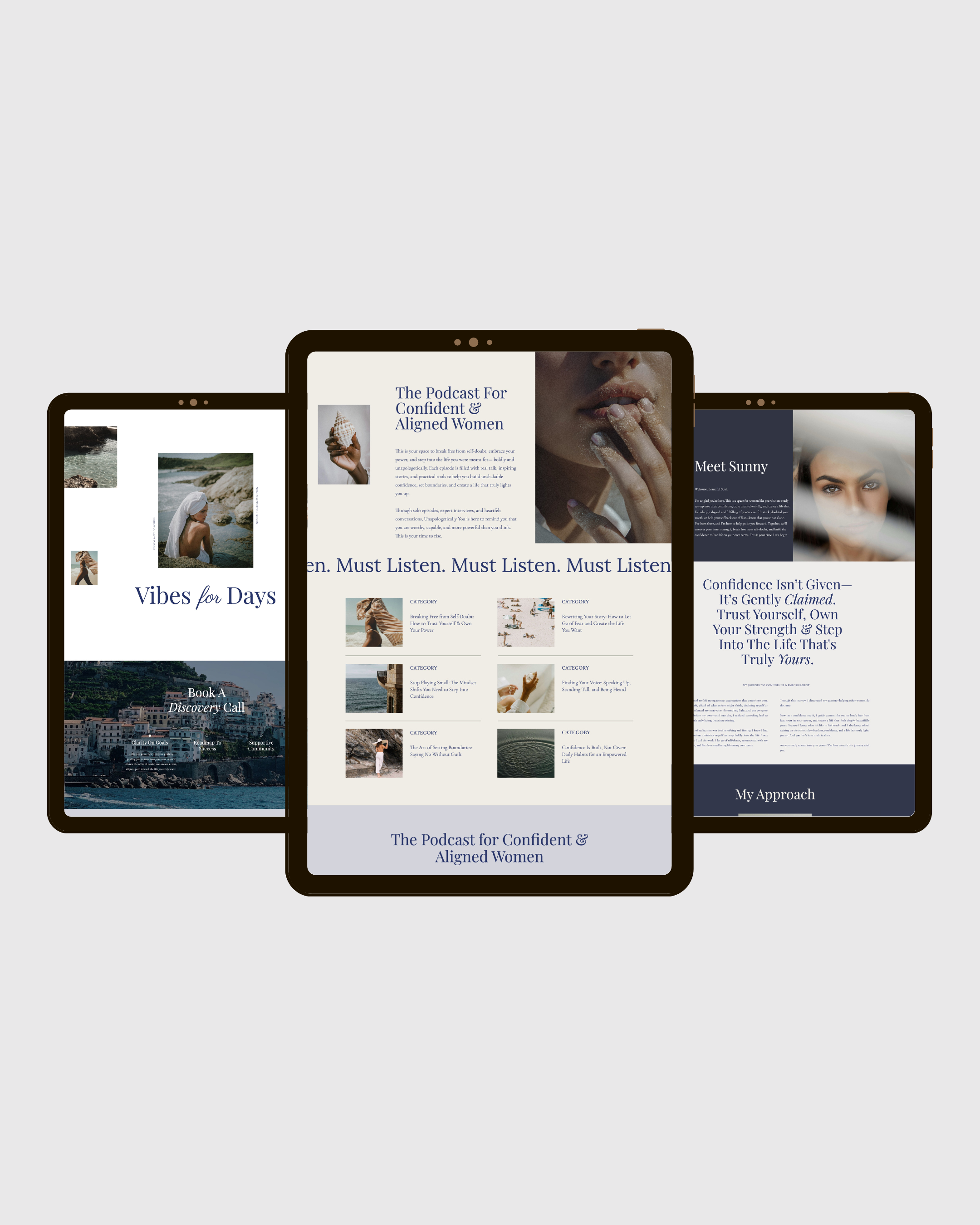 Best Showit Website Templates for life coach health and wellness coaches and creatives. Customize homepage, about us, contact us, portfolio, online course, podcast and service. modern, editorial and minimalist