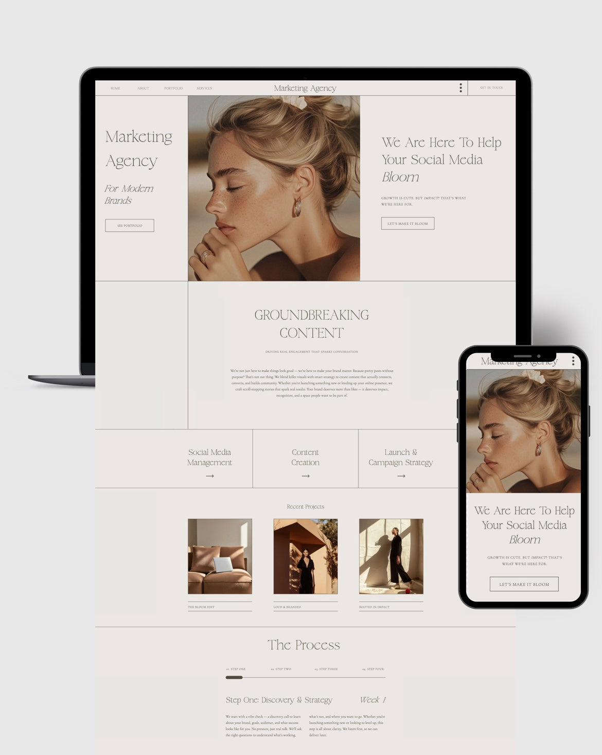 premium showit website templates for coaches