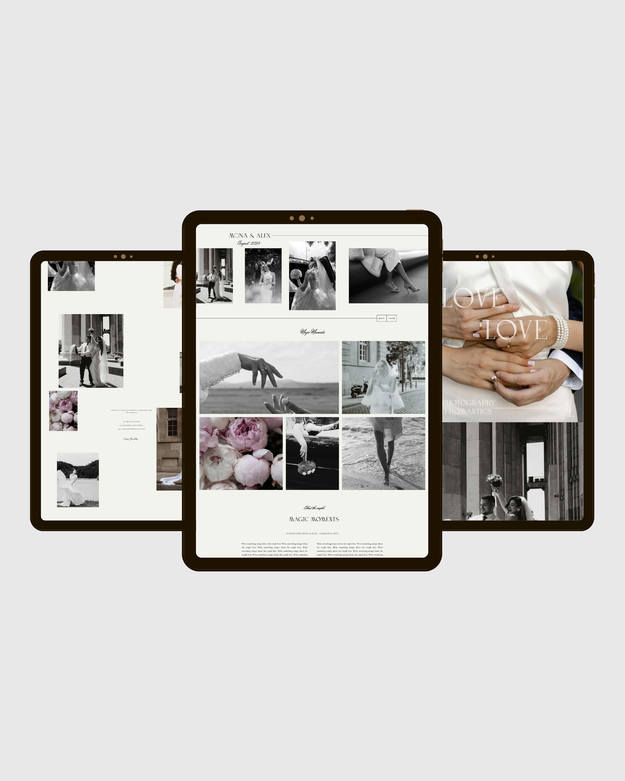 Why a Modern Wedding Photography Website Template is Your Best Investment