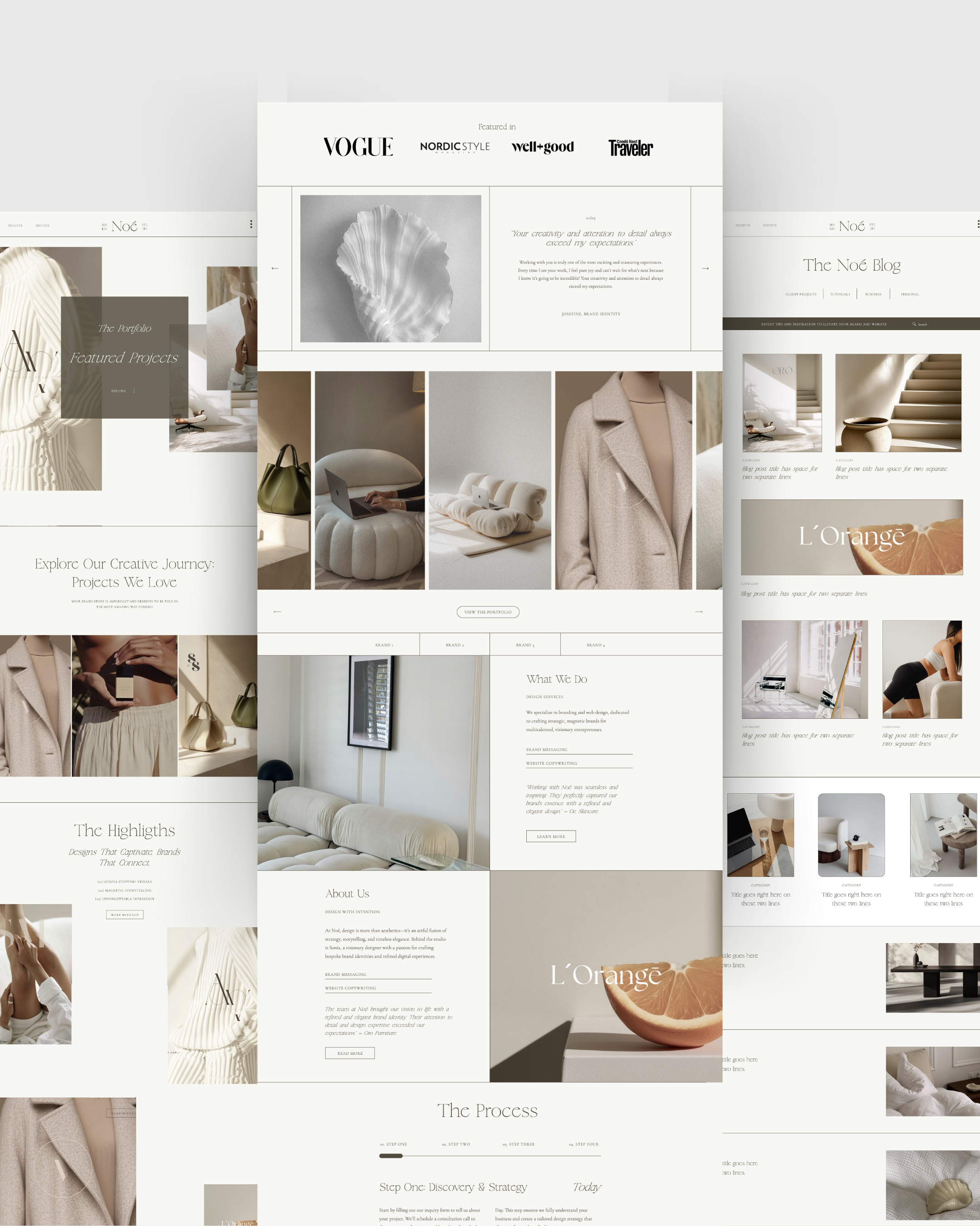 best editorial minimalist showit website template for graphic design agency photographers designers. Easy cusomization. Luxurious and modern portfolio layout