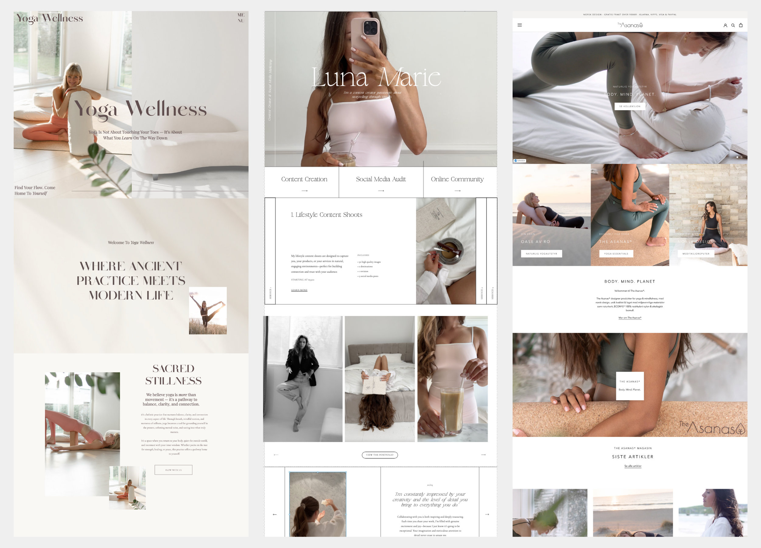 top showit website templates for wedding photographers life business coaches creatives designers agency modern editorial